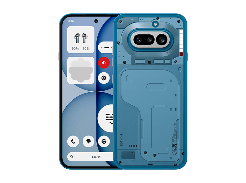 Nothing Phone 4a, Azul, 256GB, 8GB RAM, 6.78 AMOLED LTPS flexible, Snapdragon 7s Gen 4, 5400 mAh