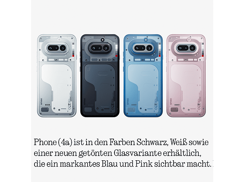 NOTHING Phone (4a) 256 GB Schwarz (10) Dual SIM