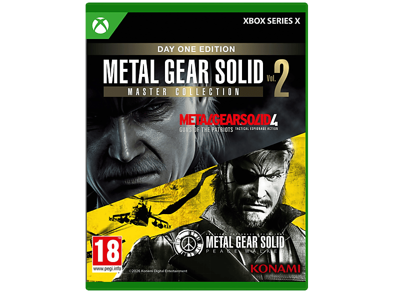 Metal Gear Solid: Master Collection Vol. 2 Day One Edition Xbox Series X