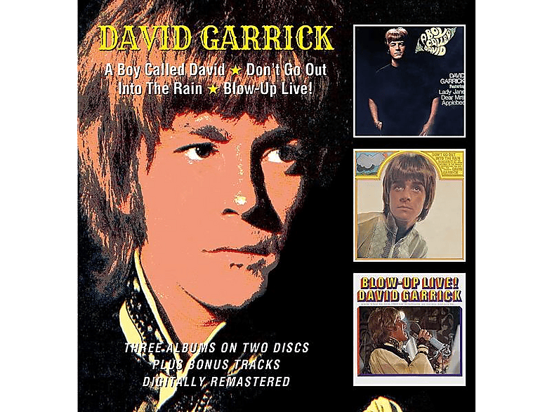 David Garrick - A Boy Called David/Don't Go Out Into The Rain/ - (CD)