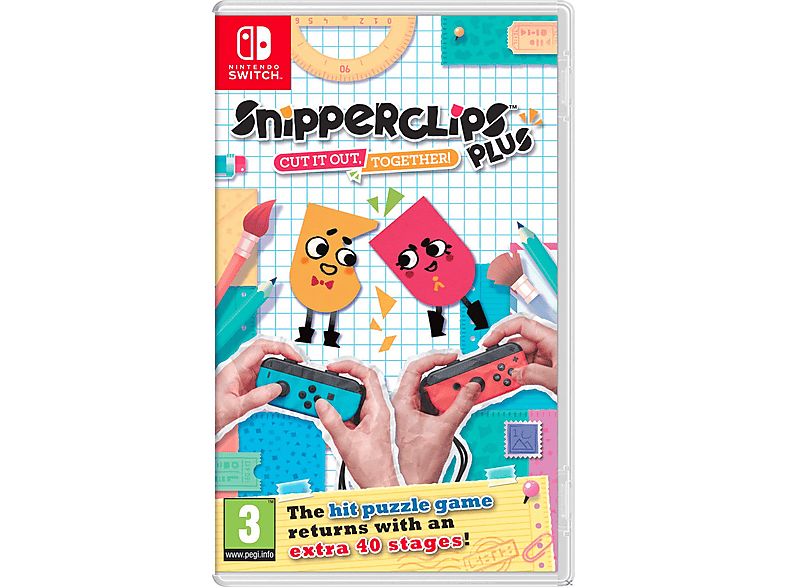 Gra Nintendo Switch Snipperclips Plus: Cut it out, together!
