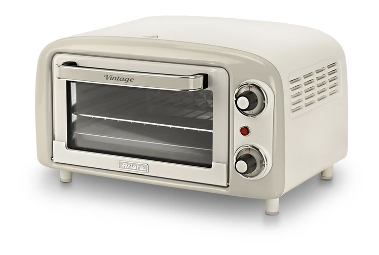 ARIETE 3919.BG Vintage minigrill, 10 liter, bézs