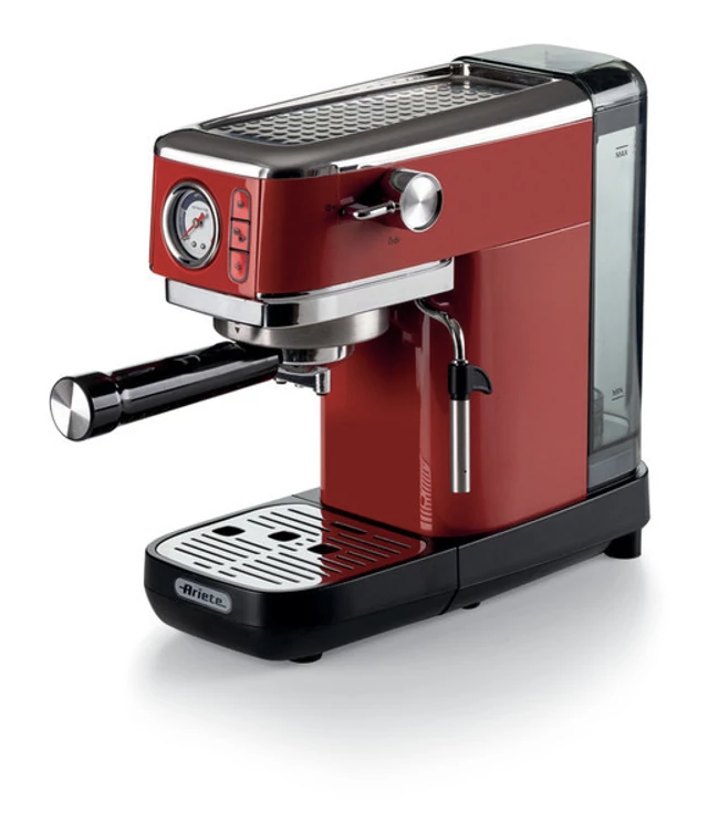 ARIETE 1381.2.RD Moderna eszpresszó kávéfőző, piros