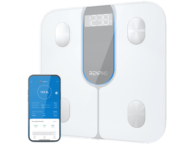 Pèse-personne intelligent Renpho Elis 1c