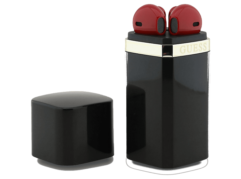 Słuchawki bezprzewodowe (TWS) GUESS Lipstick 2 Czarny/Czerwony