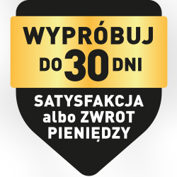 Wypróbuj do 30 dni. Satysfakcja albo zwrot pieniędzy.