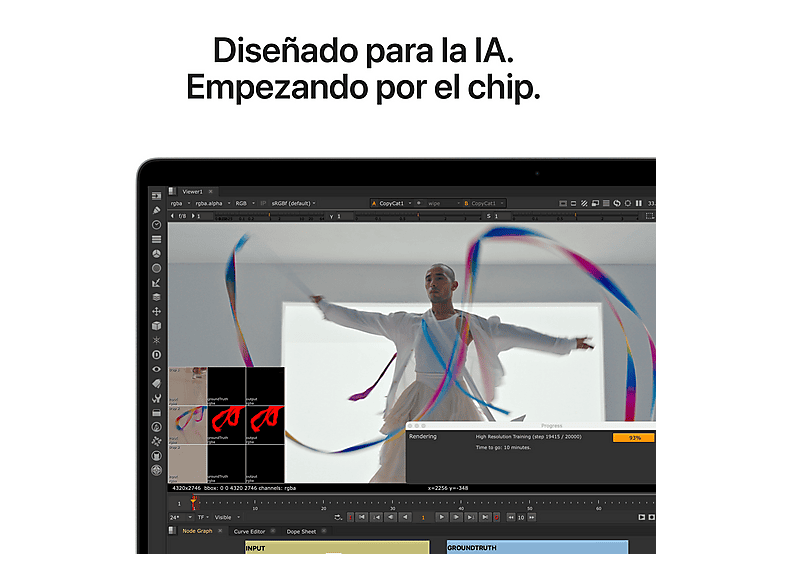 Apple MacBook Pro (2026) 16.2" Liquid Retina XDR, Chip M5 Max Apple, CPU 18 núcleos, GPU 32 36GB RAM, 2TB SSD, Plata, Sin cargador – imagen 3