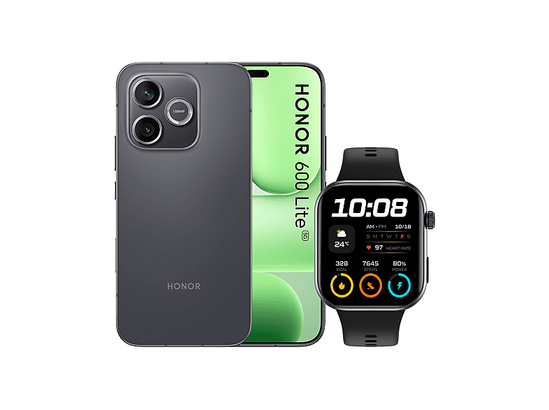 HONOR 600 LITE 256 + WATCH 2i, GB, Black