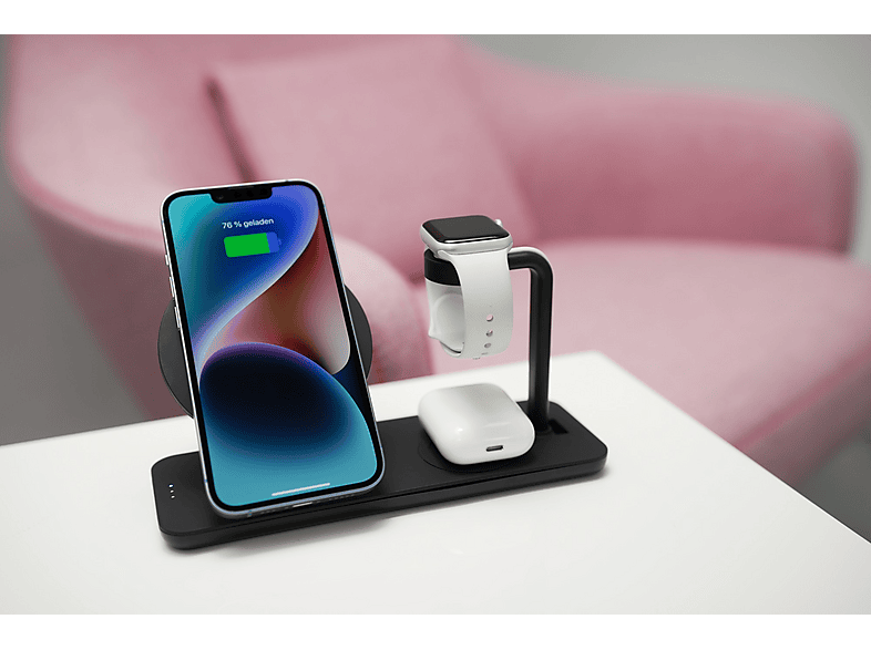 Ładowarka indukcyjna ISY IMC-6015 15W 3w1 – zdjęcie 2