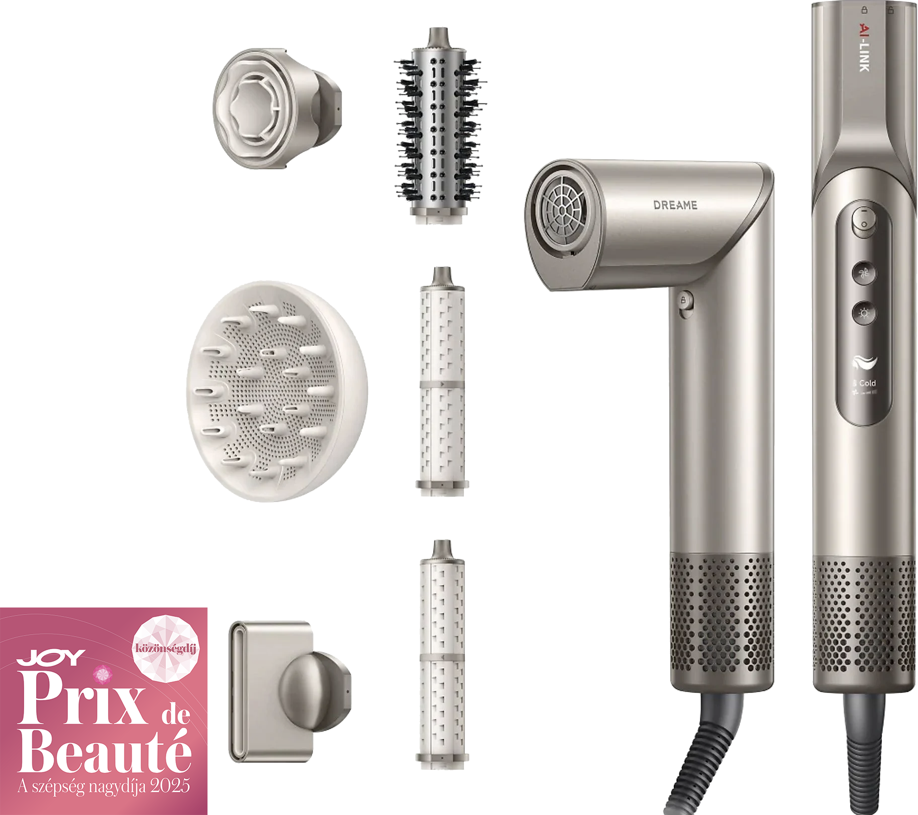 DREAME Dazzle forrólevegős hajformázó