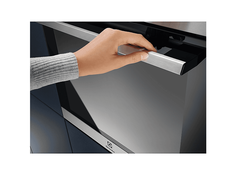 Horno - Electrolux EOH3H00BX, Multifunción, Hidrolítica, 65 l, Función Grill, 60 cm, Inox antihuellas