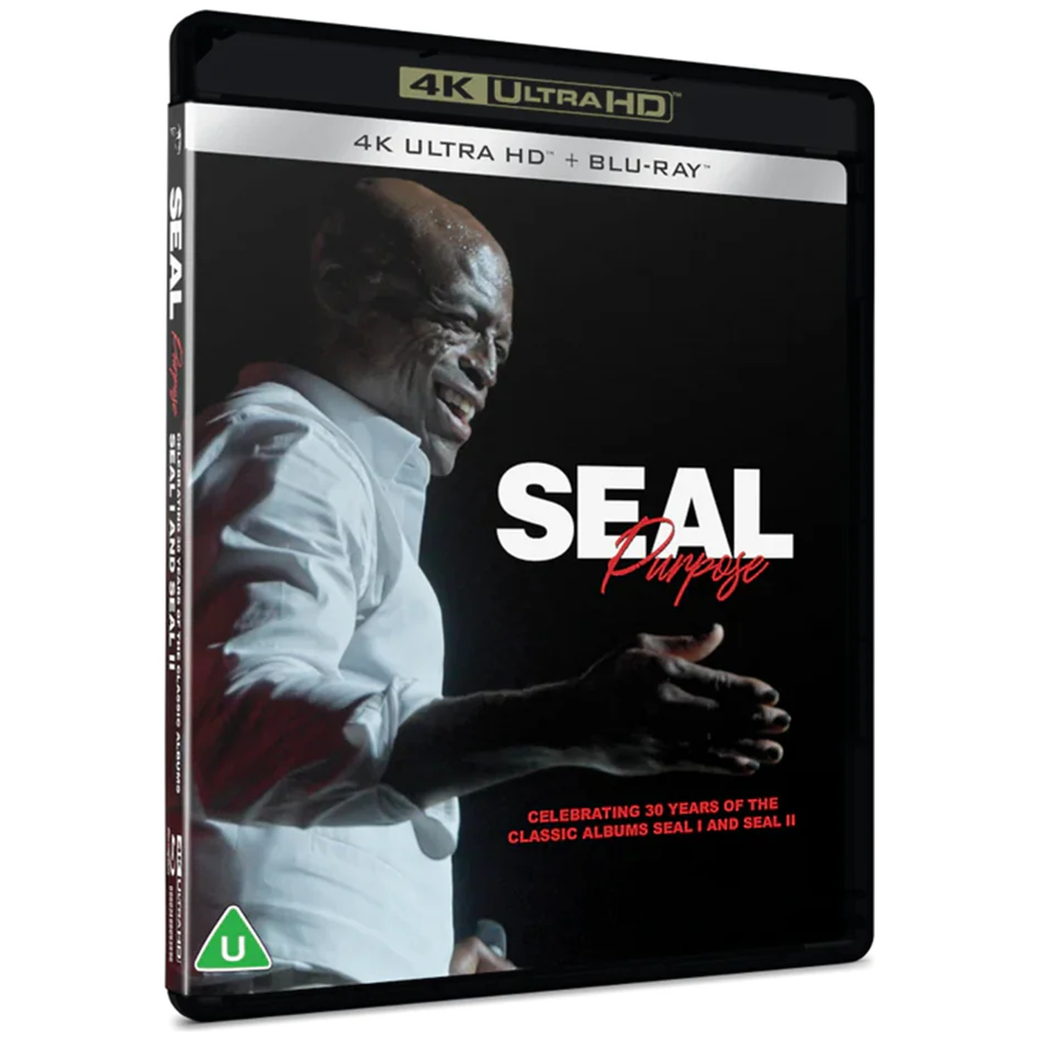 Seal 4K Ultra HD Blu-ray case featuring artist photo and album title.