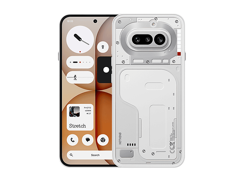 Nothing Phone (4A) 12/256Gb, 256 Gb, White