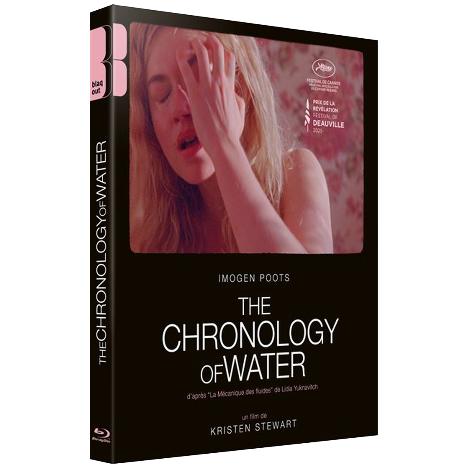 Blu-ray hoesje voor "The Chronology of Water" met Imogen Poots.