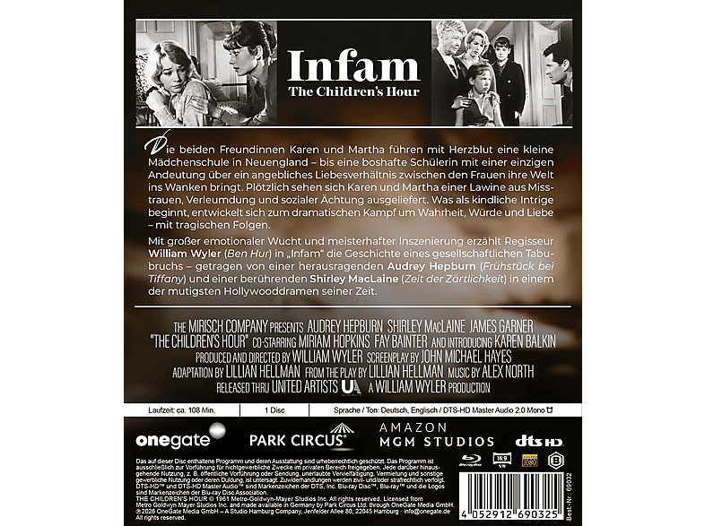 Infam Blu-ray