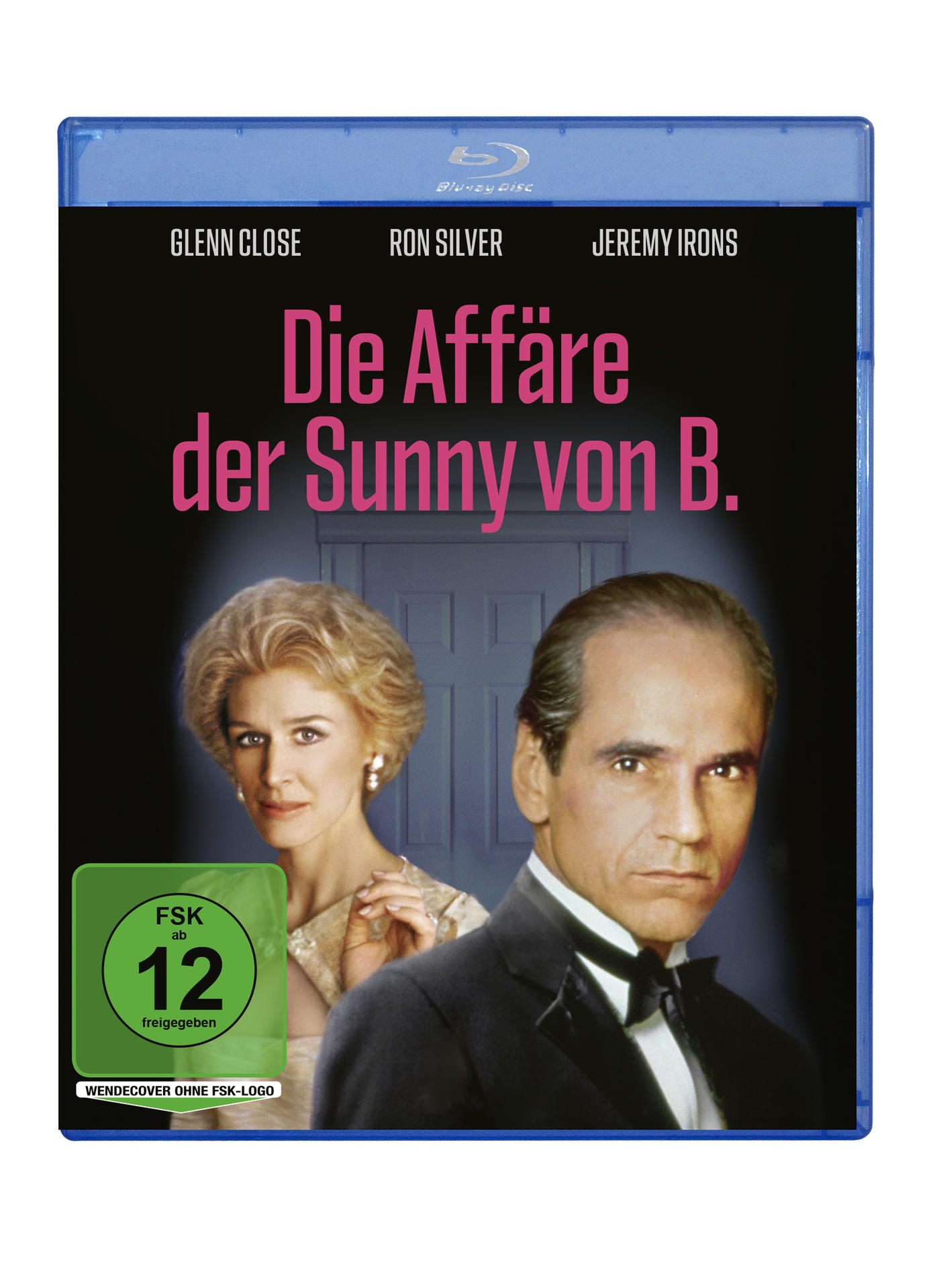 Blu-ray-Cover mit Glenn Close und Jeremy Irons, FSK 12.