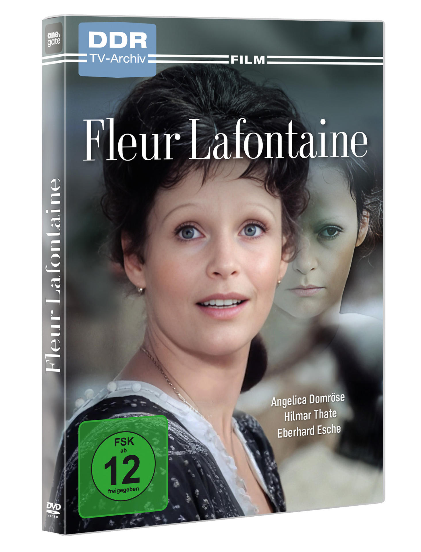 DVD-Cover von Fleur Lafontaine mit Porträt einer Frau, FSK 12 Siegel.