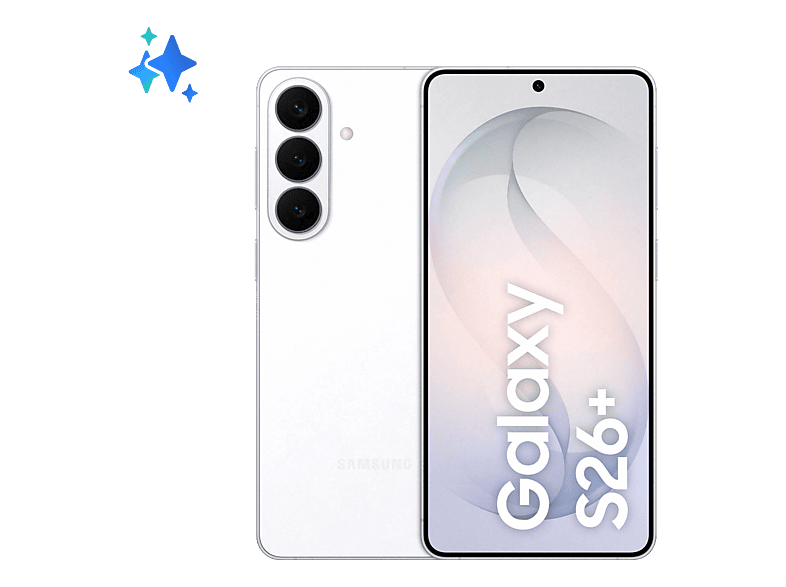 MediaMarkt, Samsung Galaxy S26+ 512 Gb White Dual Sim, Smartphones, Handy & Navi, Smartphone, Samsung Smartphones, SM-S947BZWGEUE