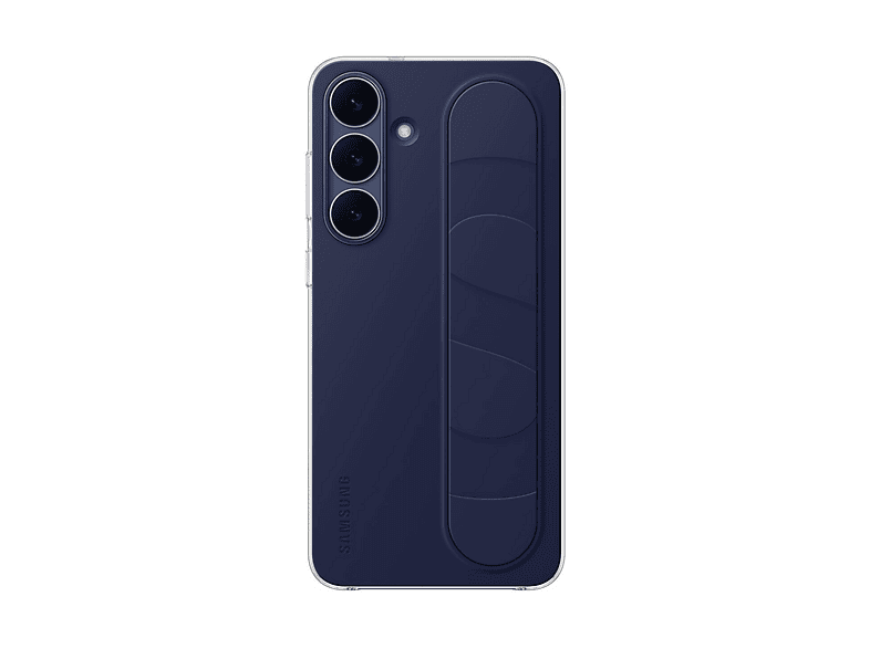 SAMSUNG Standing Grip Case COVER per Samsung Galaxy S25 FE, Dark Blue