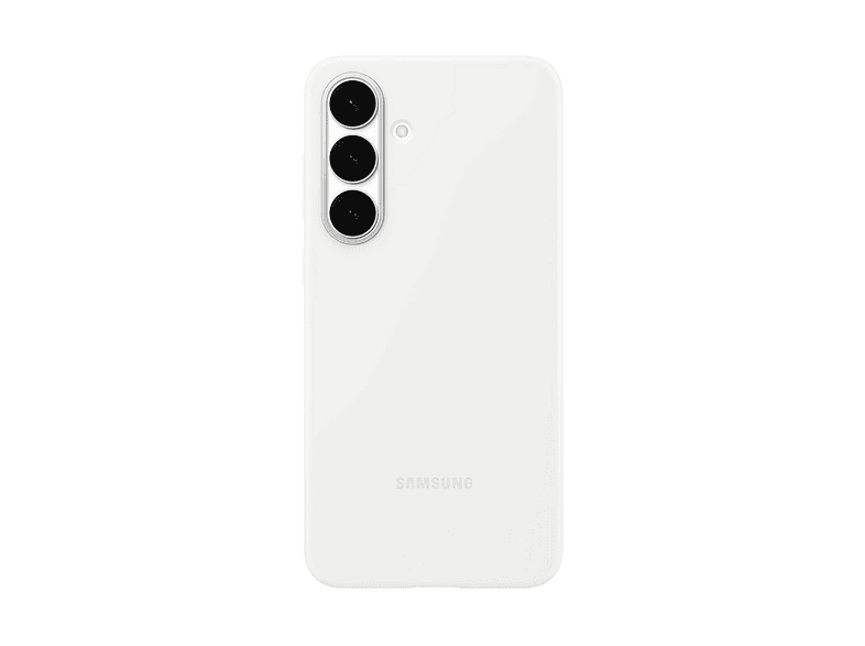 SAMSUNG Silicone Case COVER per Samsung Galaxy S25 FE, Bianco
