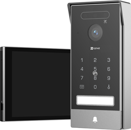 EZVIZ Videó kaputelefon, 4K kamera, 8" érintőképernyő (CS-HP7-R400-1W2TFD(Pro))