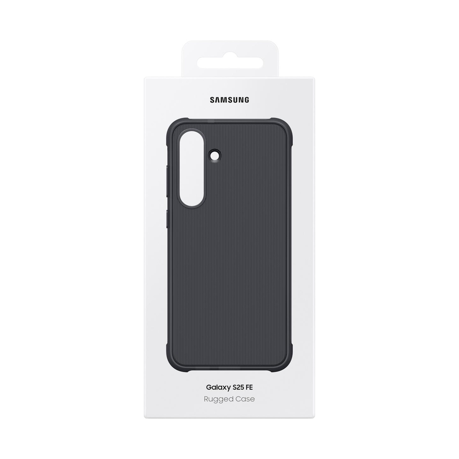 Confezione per custodia robusta Samsung Galaxy S25 FE grigio scuro.
