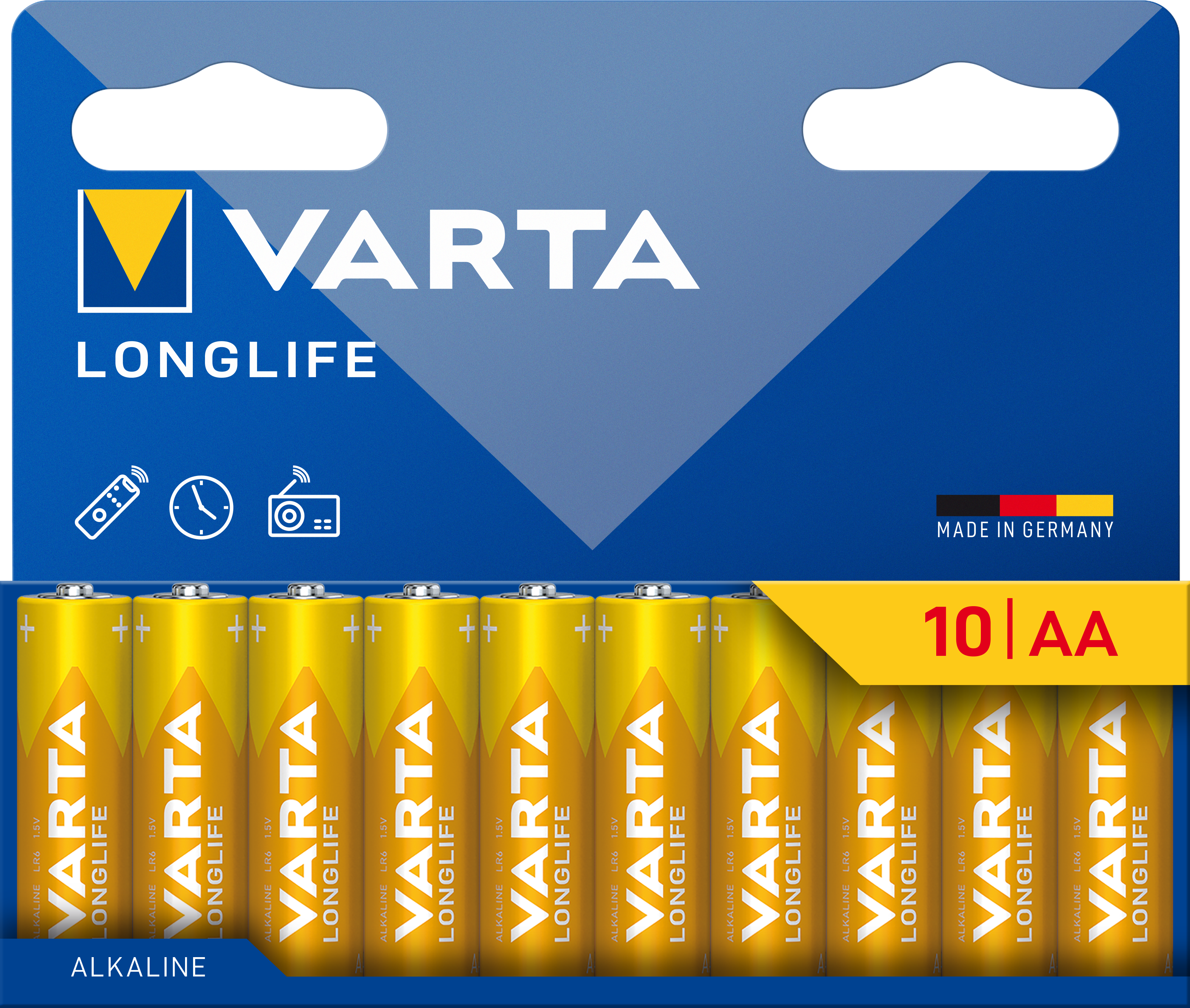 VARTA Longlife ceruza elem AA LR06 BL10