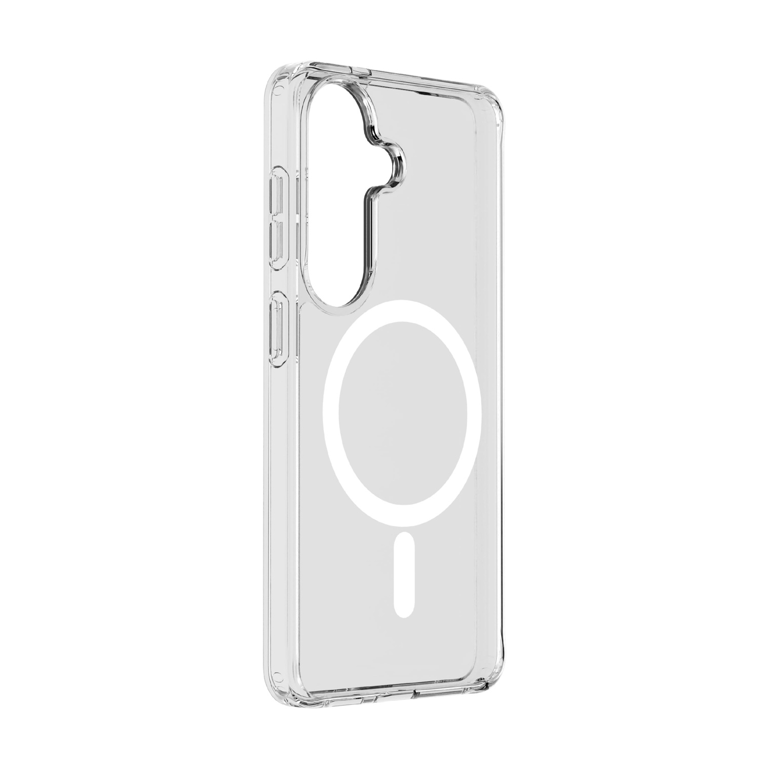 Cellularline Clear Mag Cover Magsafe per Galaxy S26+, Trasparente