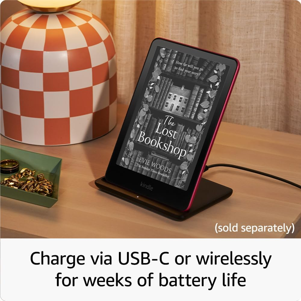 Ein E-Reader mit dem Buchcover 