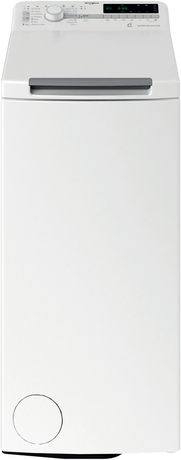 WHIRLPOOL TDLR 7250SS EU/N Felültöltős mosógép