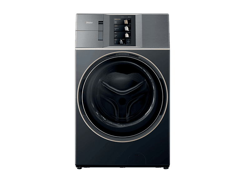 Lavadora secadora - Haier Couture Care Collection 11 HWD180BD12LGNU-S, 18 kg + kg, 14 programas, Motor Direct Motion, Wi-Fi, Azul