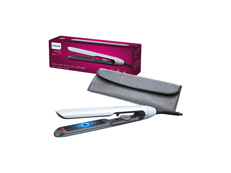 Philips Bhs520/00 5000 Serisi, Bukle Yapma Özellikli, Argan Yağı Katkılı, İyonik Bakım, Isıya Dayanıklı Saç Düzleştirici Kılıf Hediyeli