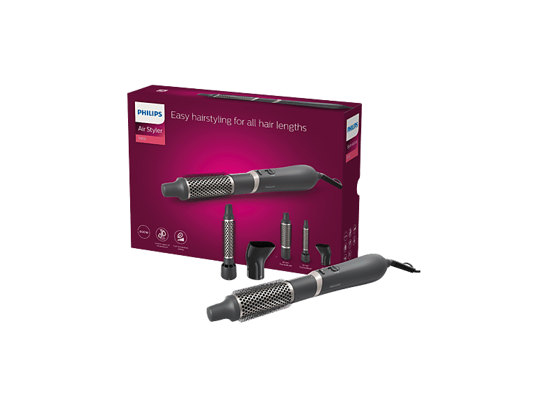 Philips Bha301/00 Argan Yağı Seramik Kaplama, +3 Aparat, 3 Isı ve Hız Ayarı Saç Şekillendirme Kurutma Seti