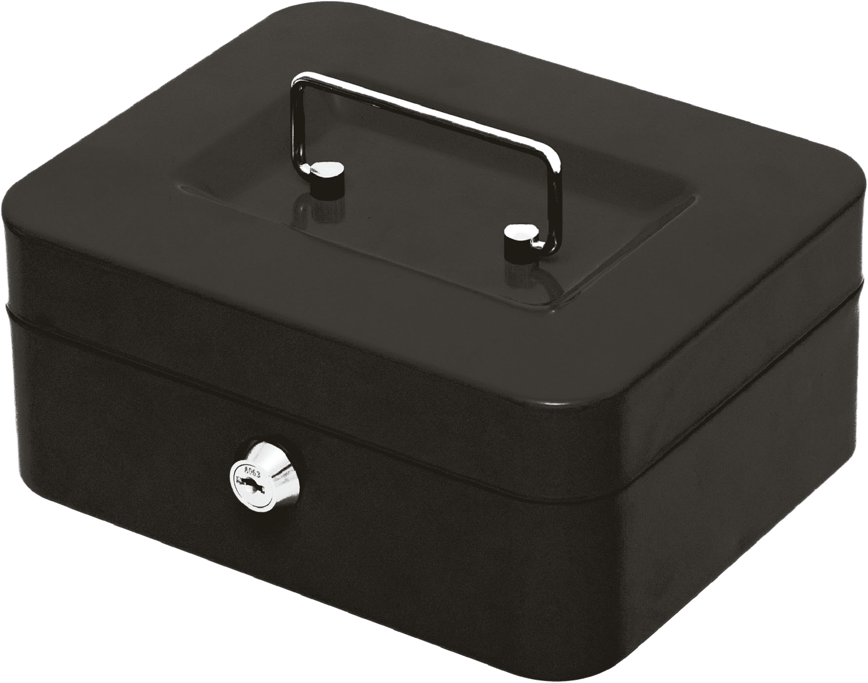 HOME Pénzkazetta, kivehető aprópénz tároló rekesz, 2 kulccsal, hordozható, acél (SAFEMONEY)