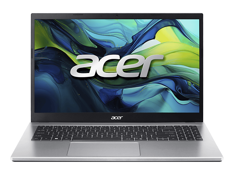 ACER Aspire Go 15 AG15-42P-R58Q, Notebook, mit 15.6 Display, AMD Ryzen™ 5 7430U Prozessor (16 MB Cache, bis zu 4.3 GHz), 16 GB RAM, 512 SSD, Radeon™ Onboard Graphics, Pure Silver, Windows 11 Home