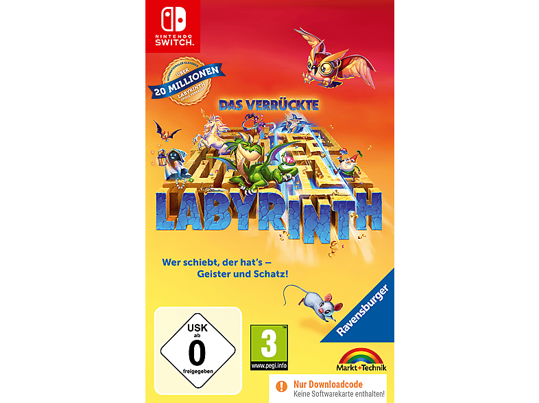 Das verrückte Labyrinth [Game card]