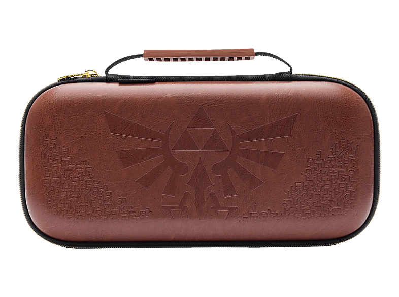 POWERA Zelda - Hyrule Crest Schutzhülle für Nintendo Switch 2, Braun