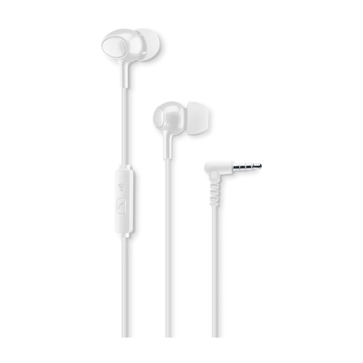 Cellularline Auricolari in-ear Auricolari, Bianco