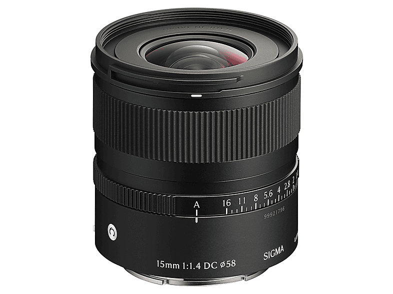 Sigma Contemporary 15MM F/1.4 DC, Weitwinkel-Objektiv für Sony E, Schwarz; Weitwinkel Objektiv — Foto 2 von 5