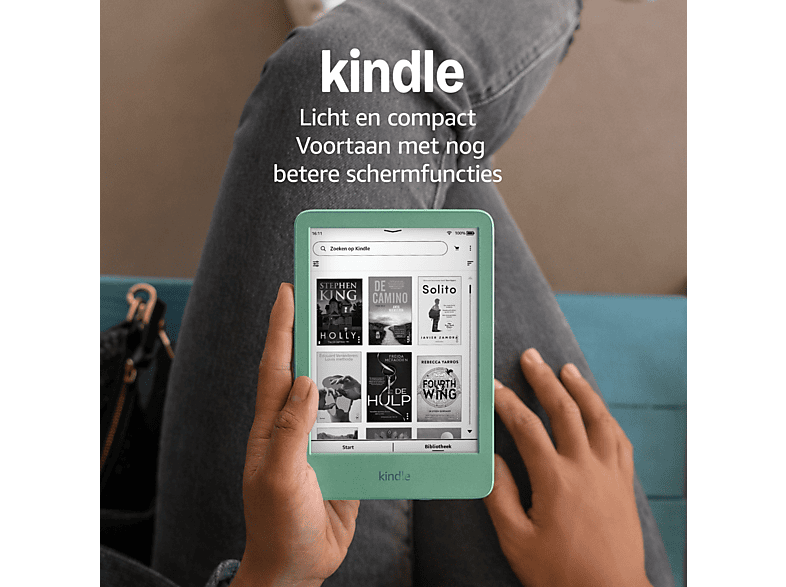 AMAZON Kindle (2024) | 6 inch - 16 GB - Matcha Green | MediaMarkt