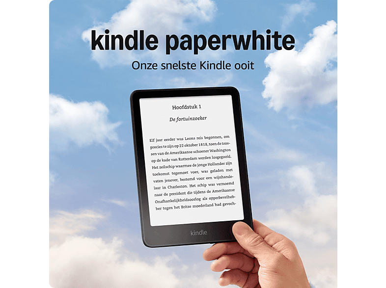 AMAZON Kindle Paperwhite (2024) | 7 inch - 16 GB - Black | MediaMarkt