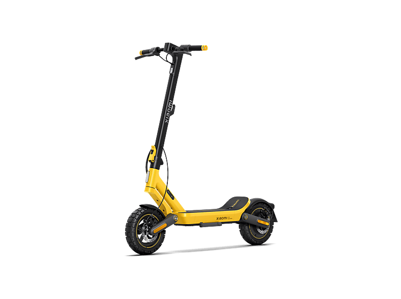Xiaomi Electric Scooter 6 Ultra, Tipo 2 / VPM, Potencia Nom. 500 W, Carga máx. 140 kg, 12500 mAh, 25 km/h, Negro/Amarillo