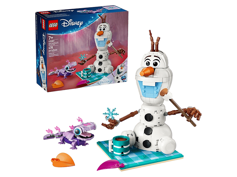 Klocki LEGO Disney Piknik Olafa i Bruniego 43287