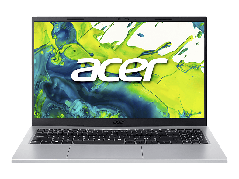 ACER Aspire Go 15 AG15-72P-773T, Notebook, mit 15.6 Display, Intel® Core™ 7 Prozessor 150U (12 MB Cache, bis zu 5.40 GHz), 32 GB RAM, 1 TB SSD, Onboard Graphics, Pure Silver, Windows 11 Home