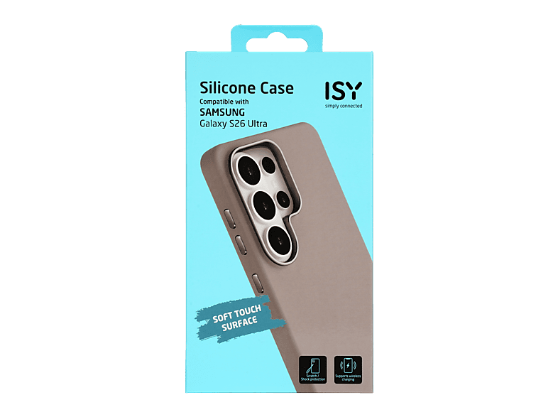 Thumbnail - ISY ISC-2385, Backcover, Samsung, Galaxy S26 Ultra, Taupe