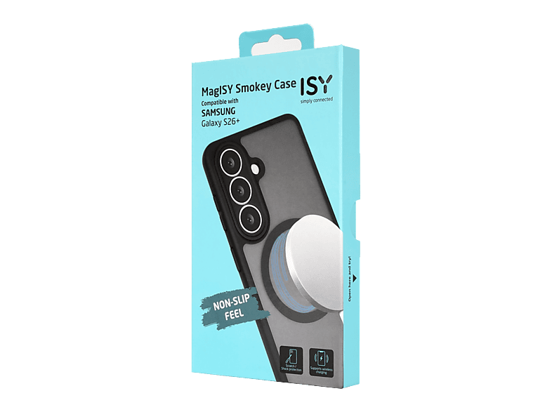 Thumbnail - ISY ISC-2515, Backcover, Samsung, Galaxy S26+, Smokey black