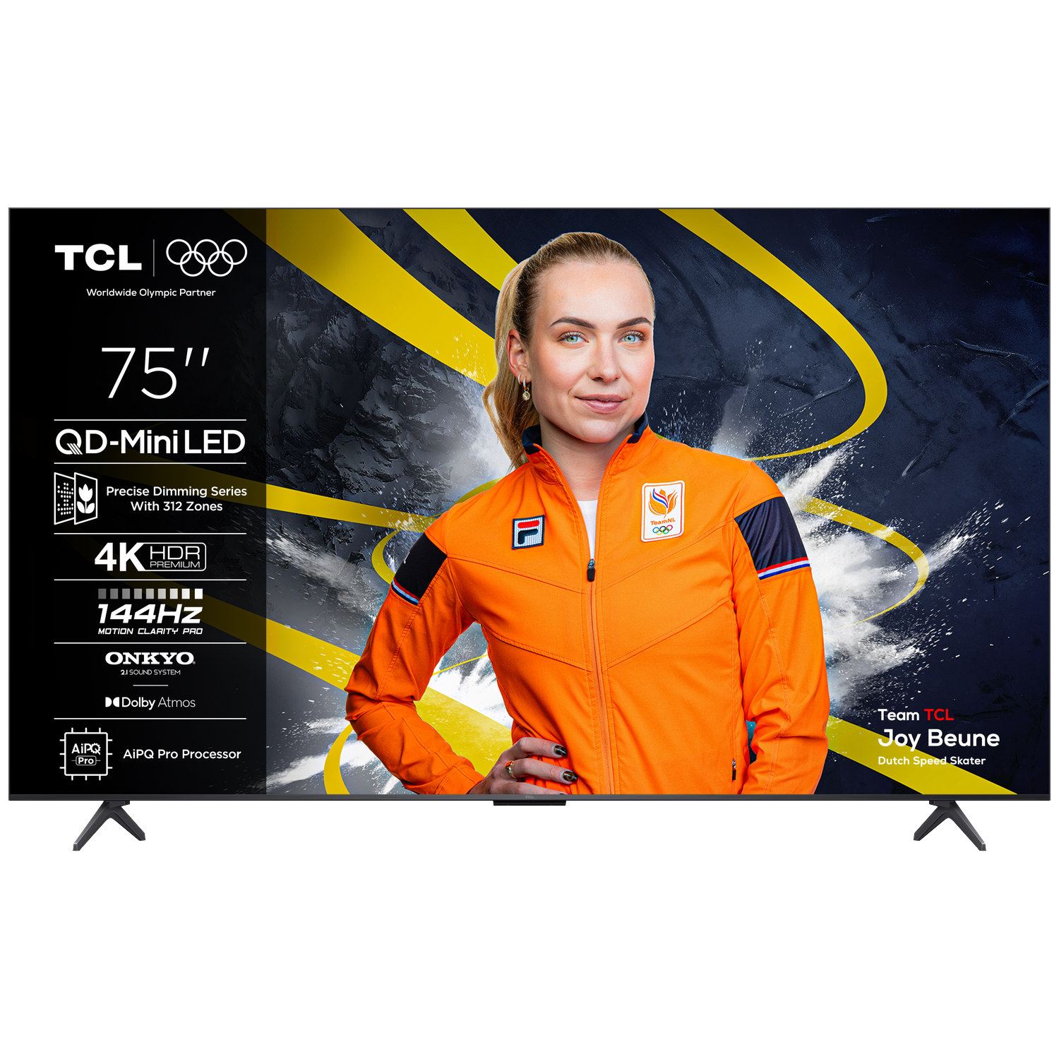 TCL 75C6K - Ultra HD 4K - Mini-led-tv - 75 inch - 2025