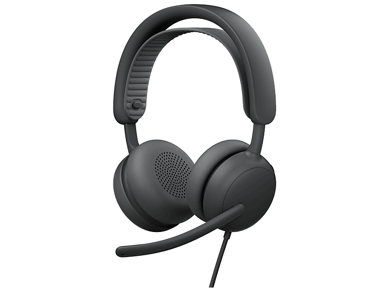 Słuchawki LOGITECH Zone Wired 2 Przewodowe, Nauszne, ANC Grafitowy