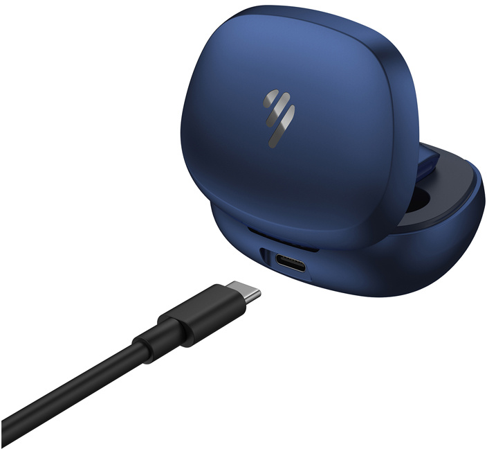 Kék töltőtok USB-C kábellel