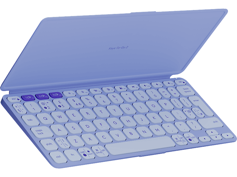 Klawiatura bezprzewodowa LOGITECH Keys-To-Go 2 Bez (Lilac)